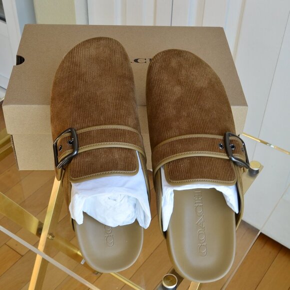 Coach CW788 Benjamin Clog Men Size 12 - Picture 1 of 9